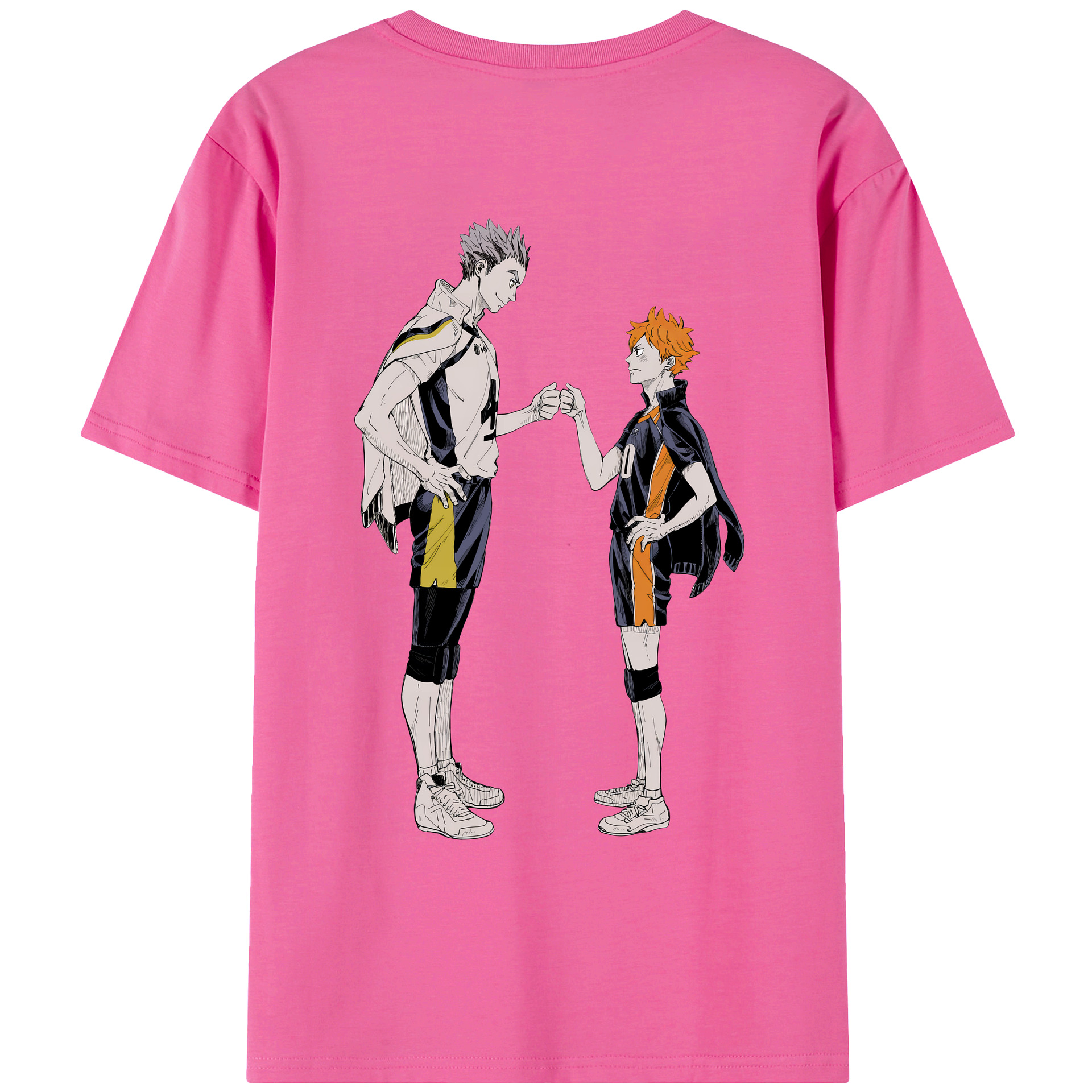（画像用） ハイキュー!! Haikyu!! レディース半袖Tシャツ(バックプリント)